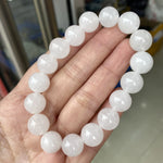Bracelet en Calcédoine Blanche - Purification & Apaisement