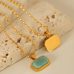 Pendentif en Amazonite - Calme & Harmonie