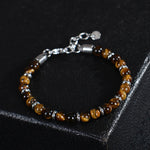 Bracelet en Œil de Tigre - Confiance en Soi & Protection