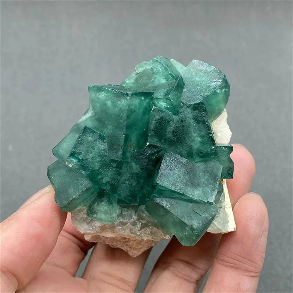 Amas de Fluorite Verte - Purification Totale