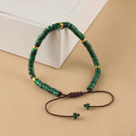 Bracelet en Malachite - Réussite & Succès