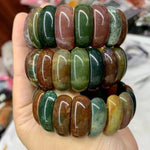 Bracelet en Agate Indienne - Harmonise les Énergies Yin/Yang