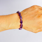 Bracelet en Améthyste - Expansion de Conscience