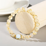 Bracelet d'Abondance en Citrine