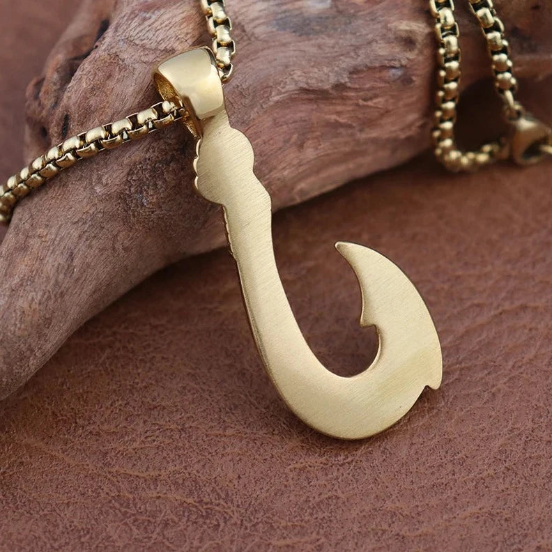 Talisman Maori 'Hei Matau' - Attraction de l'Abondance