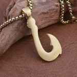Talisman Maori 'Hei Matau' - Attraction de l'Abondance