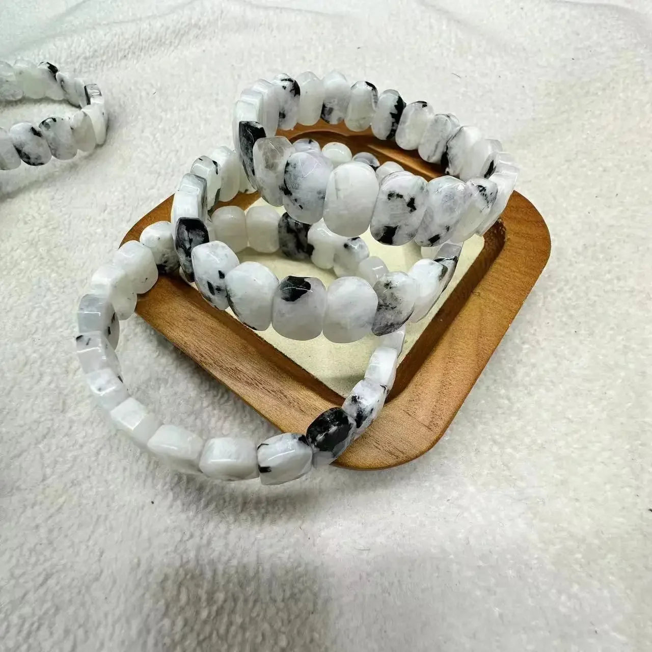 Bracelet en Péristérite - Protection & Abondance