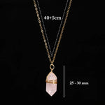 Pendentif en Quartz Rose - Harmonie des Sentiments