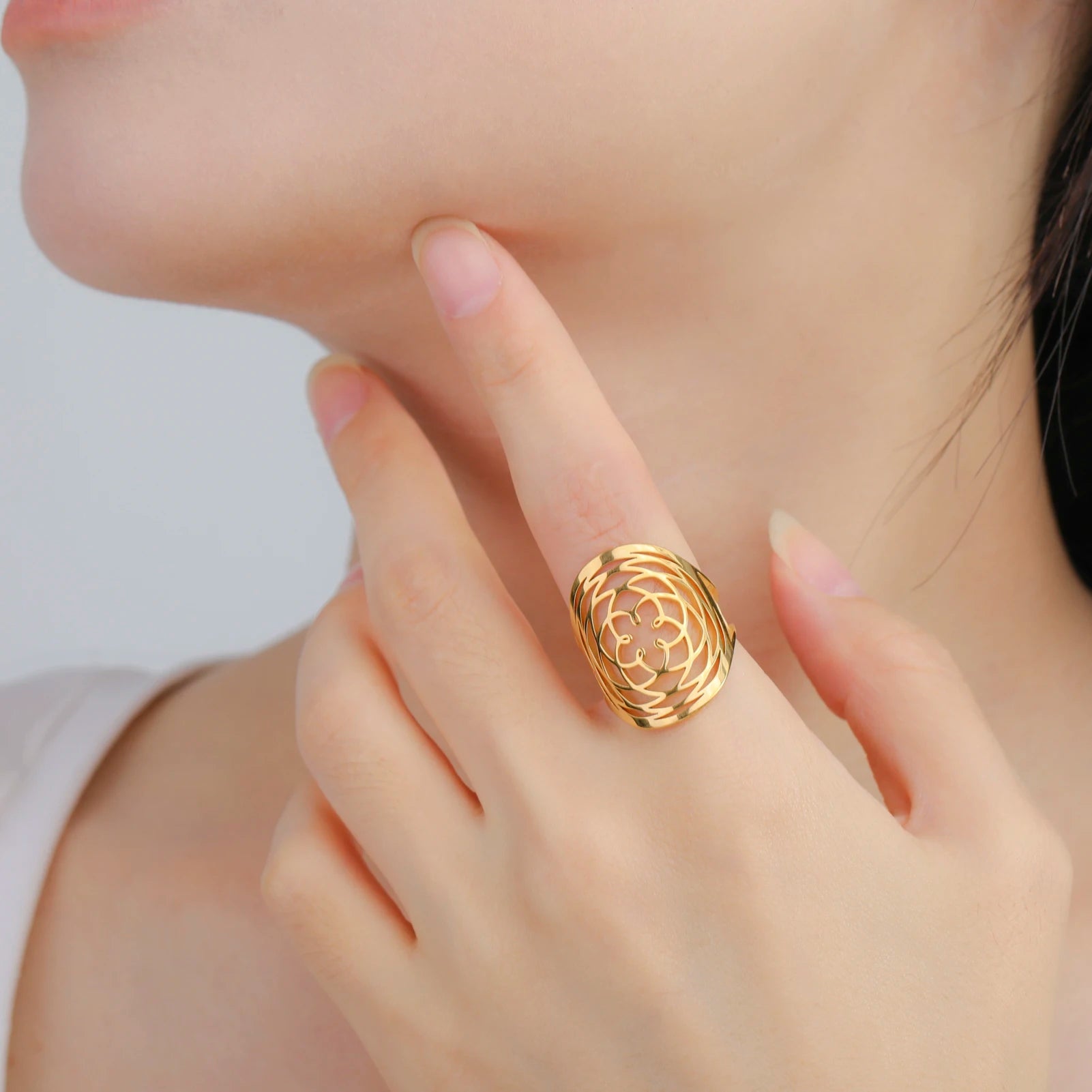 Bague 'Rose de Vénus' - Harmonie Relationnelle