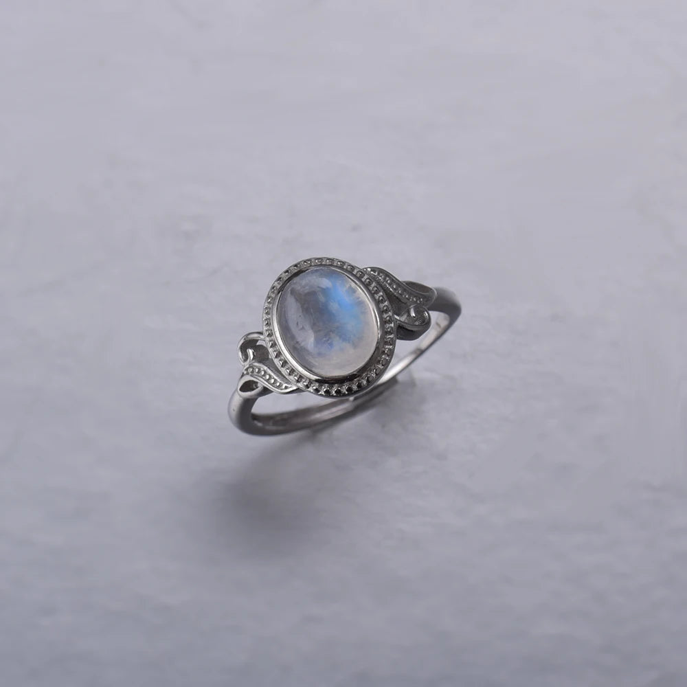 Bague en Labradorite - Équilibre Psychique & Émotionnel
