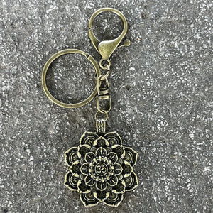 Porte-clés - Mandala d'Abondance