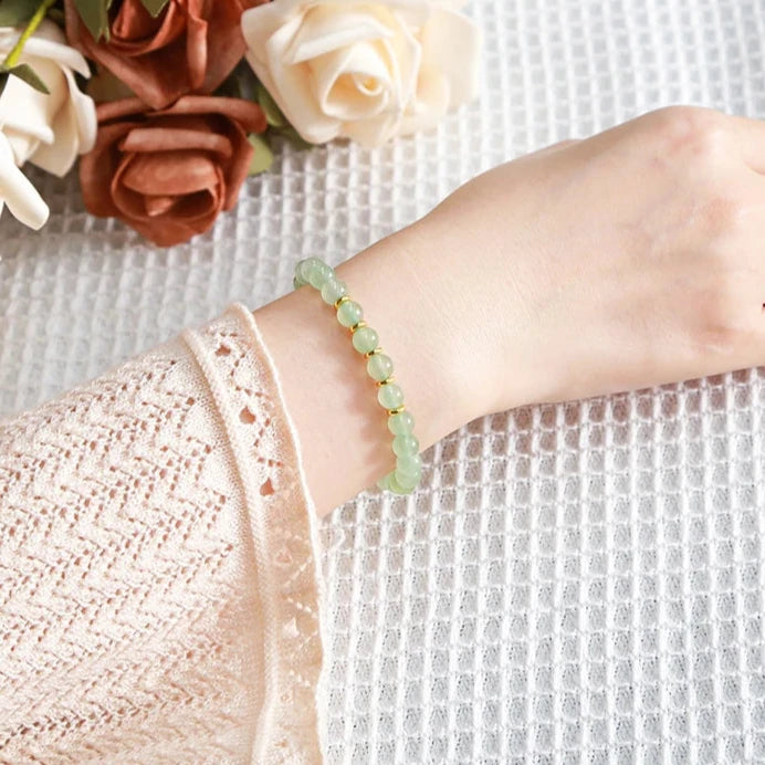 Bracelet en Aventurine - Chance & Coïncidences