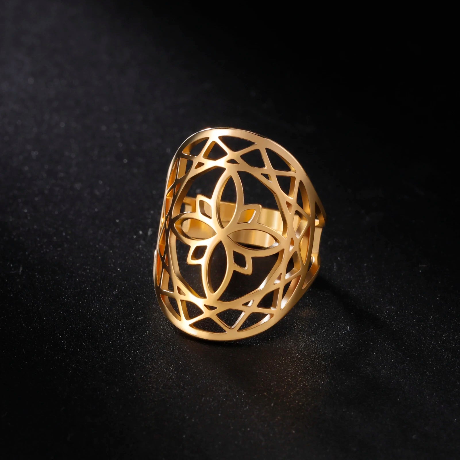 Bague 'Nœud de Sorcière' - Protection & 'Triple Retour'