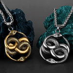 Talisman Celtique 'Ouroboros' - Abondance Infinie