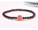 Bracelet en Grenat - Vitalité & Dynamisme