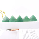 Pyramide en Aventurine - Énergies de la Chance