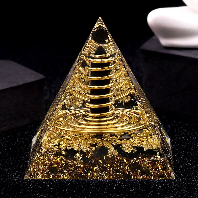 Orgonite Obsidienne - Protection Ultime
