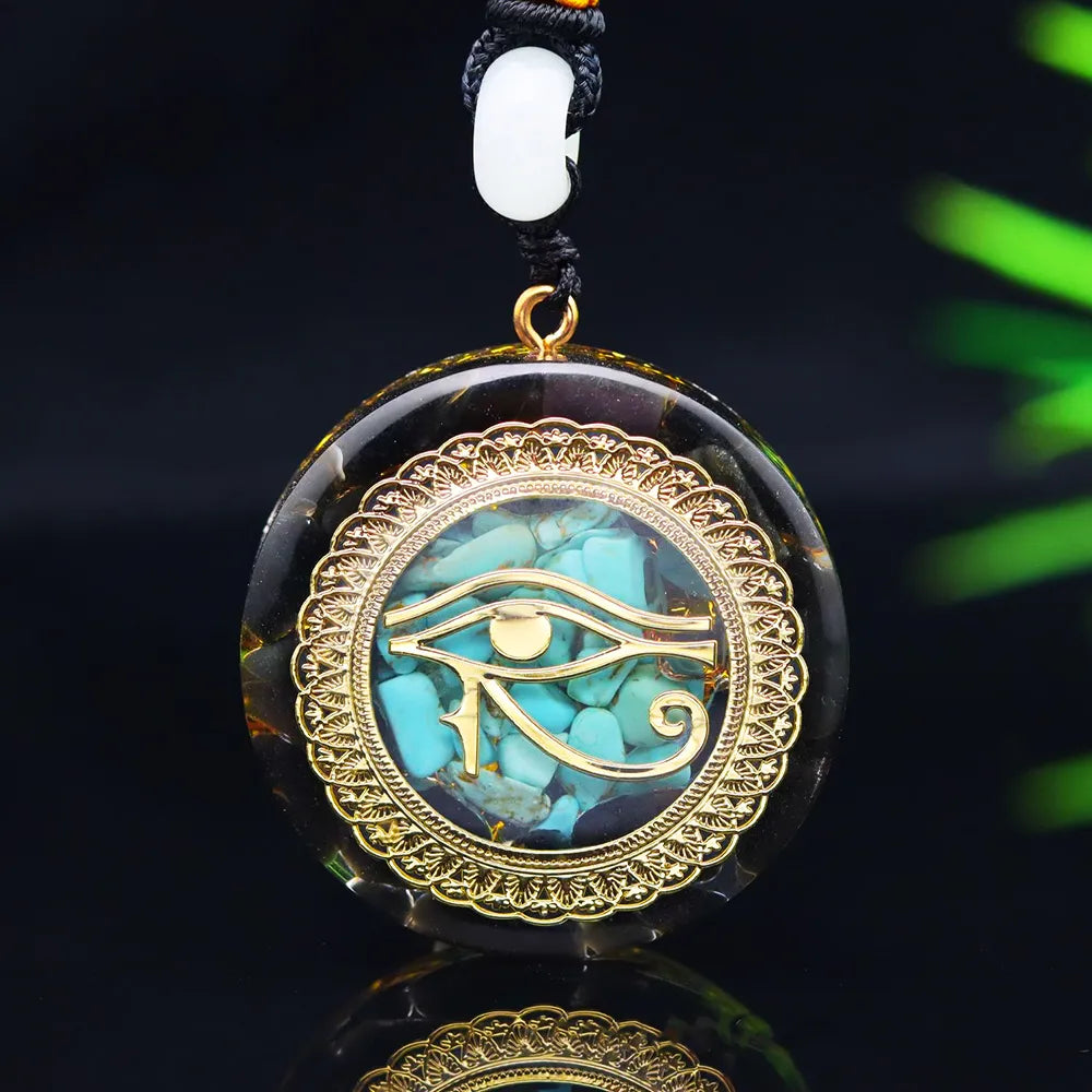 Pendentif Orgonite de Protection de l'Aura