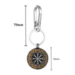 Porte-Clés 'Ægishjálmr' - Protection Totale