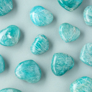 Cœur en Amazonite - Antistress