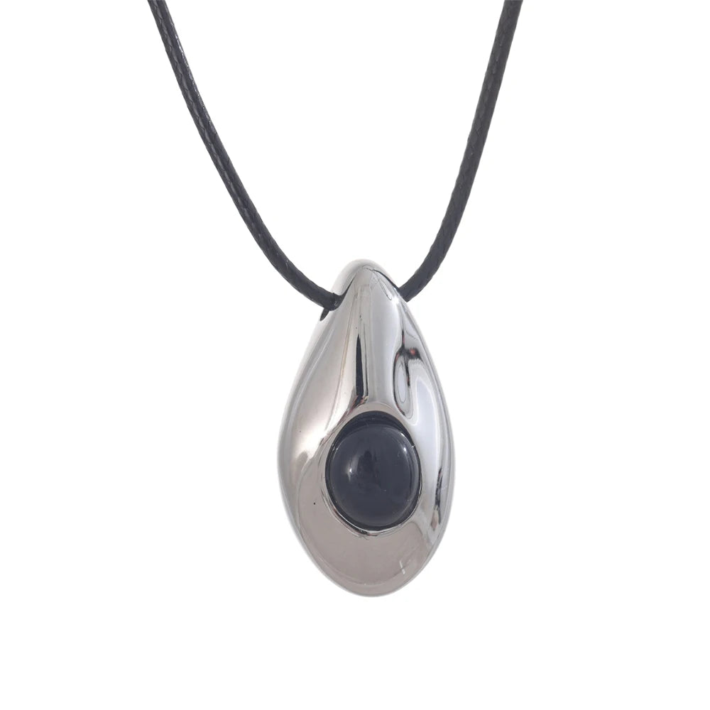 Pendentif en Shungite - Bloque les Ondes Électromagnétiques