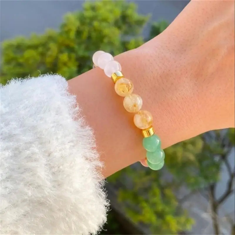 Bracelet 'Élégance, Chance & Abondance'