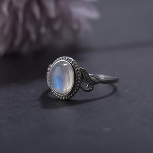 Bague en Labradorite - Équilibre Psychique & Émotionnel