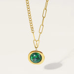 Pendentif en Rubis Zoïsite - Purification du Karma Familial
