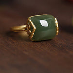 Bague en Jade - Pouvoir Personnel