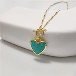 Pendentif en Amazonite - Sérénité & Harmonie