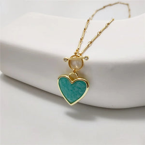 Pendentif en Amazonite - Sérénité & Harmonie