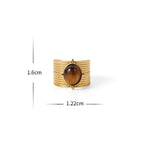 Bague Œil de Tigre - Protection & Force Intérieure
