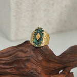 Bague en Turquoise Africaine - Purification Karmique