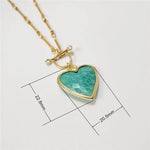Pendentif en Amazonite - Sérénité & Harmonie