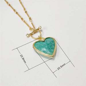 Pendentif en Amazonite - Sérénité & Harmonie