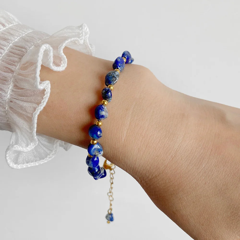 Bracelet en Lapis Lazuli - Expansion des Capacités Psychiques