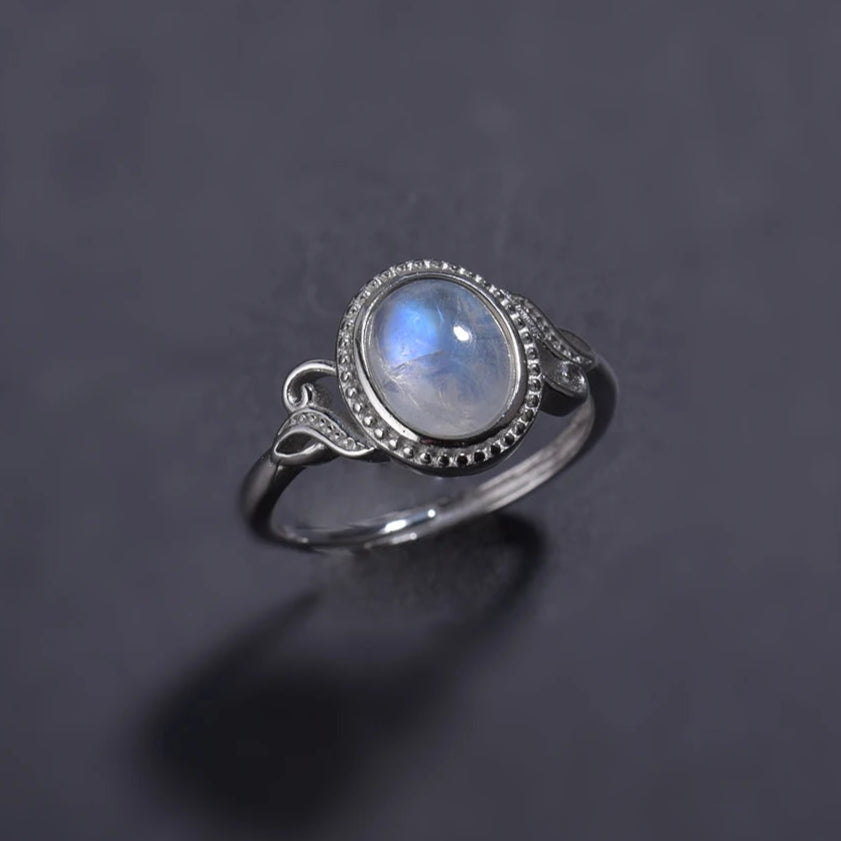 Bague en Labradorite - Équilibre Psychique & Émotionnel