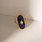 Bague 'Troisième Œil' en Lapis Lazuli