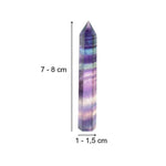 Baguette en Fluorite Arc-en-Ciel - Purification Complète