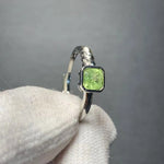 Bague avec Péridot - Abondance & Protection