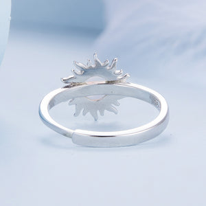 Bague de Purification Karmique - Argent & Opale