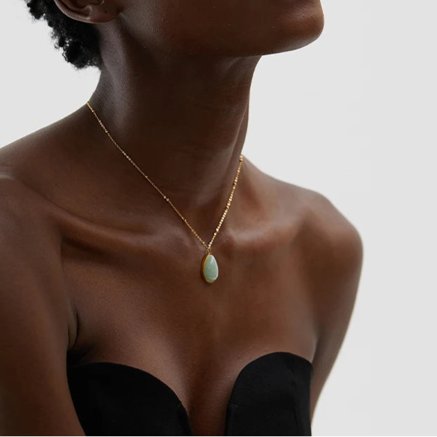 Pendentif en Aventurine - Attire Chance & Bonheur