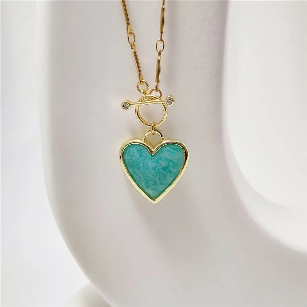 Pendentif en Amazonite - Sérénité & Harmonie