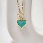 Pendentif en Amazonite - Sérénité & Harmonie