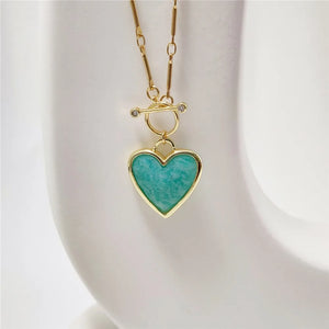 Pendentif en Amazonite - Sérénité & Harmonie