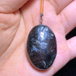 Pendentif en Arfvedsonite - Clairvoyance