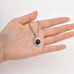 Pendentif en Tourmaline - Bloque les Ondes Électromagnétiques