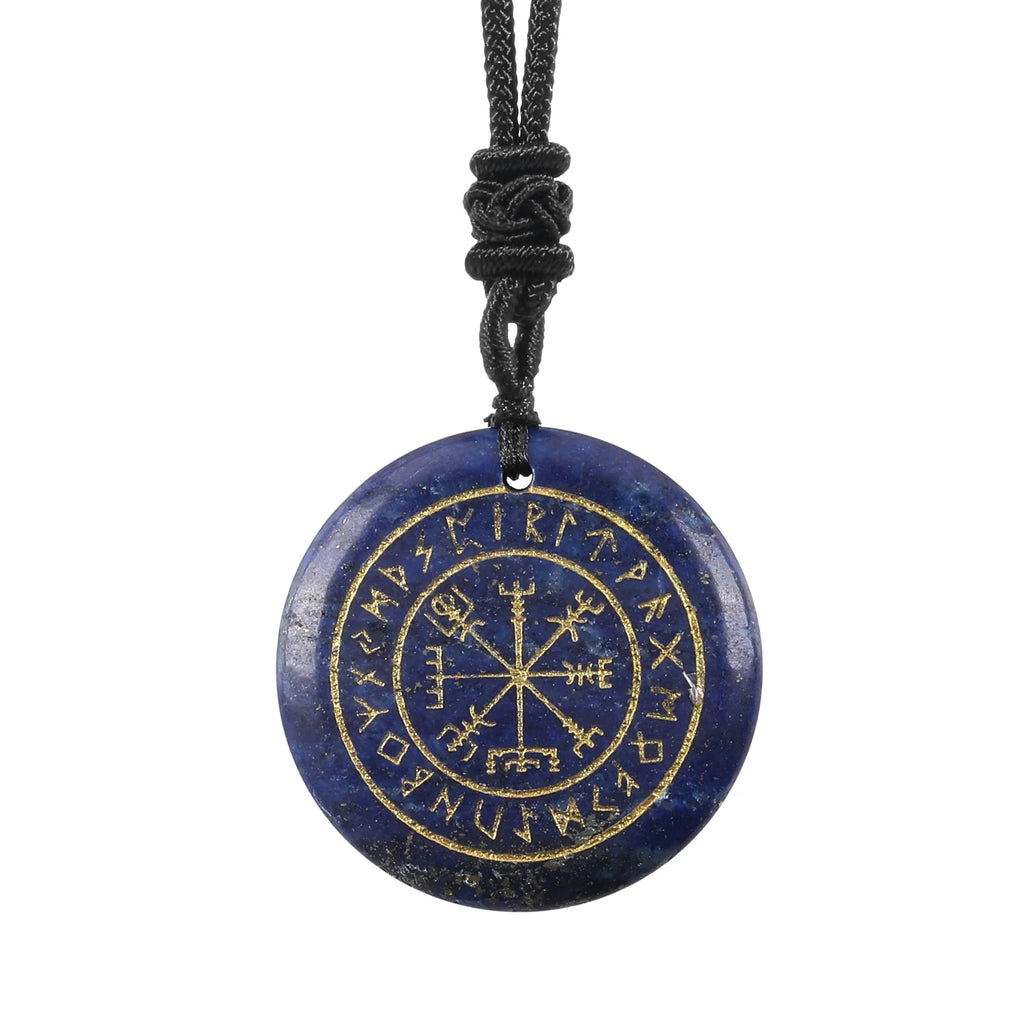 Vegvisir en Lapis Lazuli - Guidance & Protection Céleste