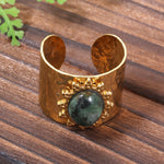 Bague de Purification Karmique - Turquoise Africaine