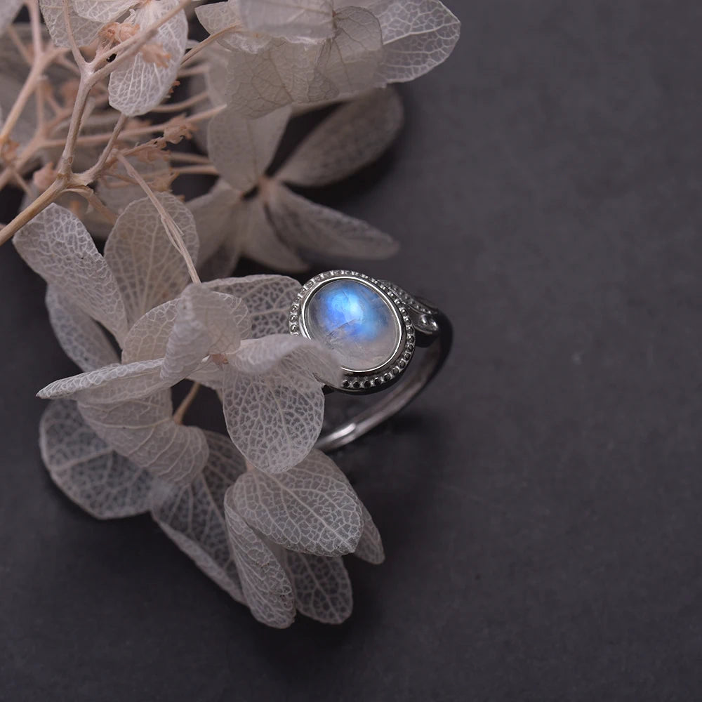 Bague en Labradorite - Équilibre Psychique & Émotionnel